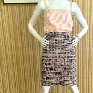 Ann Taylor wool knee length skirt with tags